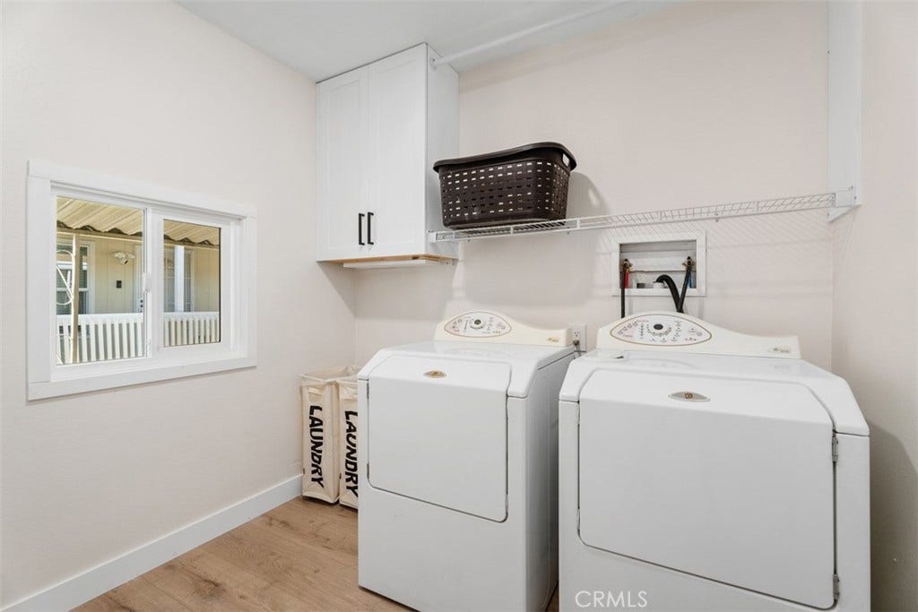 24701 Raymond Way, #135, Lake Forest, CA 92630 Inside washer and Dryer