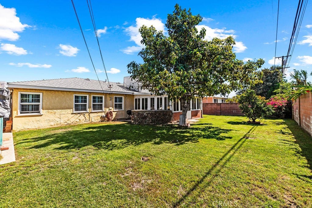 13191 Lewis, Garden Grove, CA 92843 Backyard