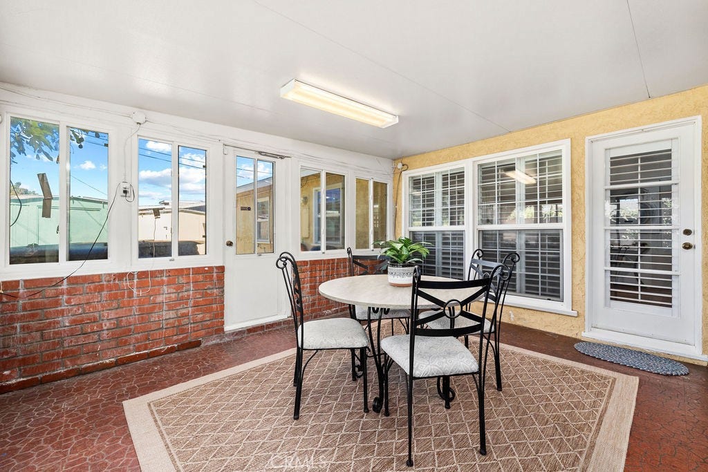 13191 Lewis, Garden Grove, CA 92843 Enclosed Back Porch off Family Room