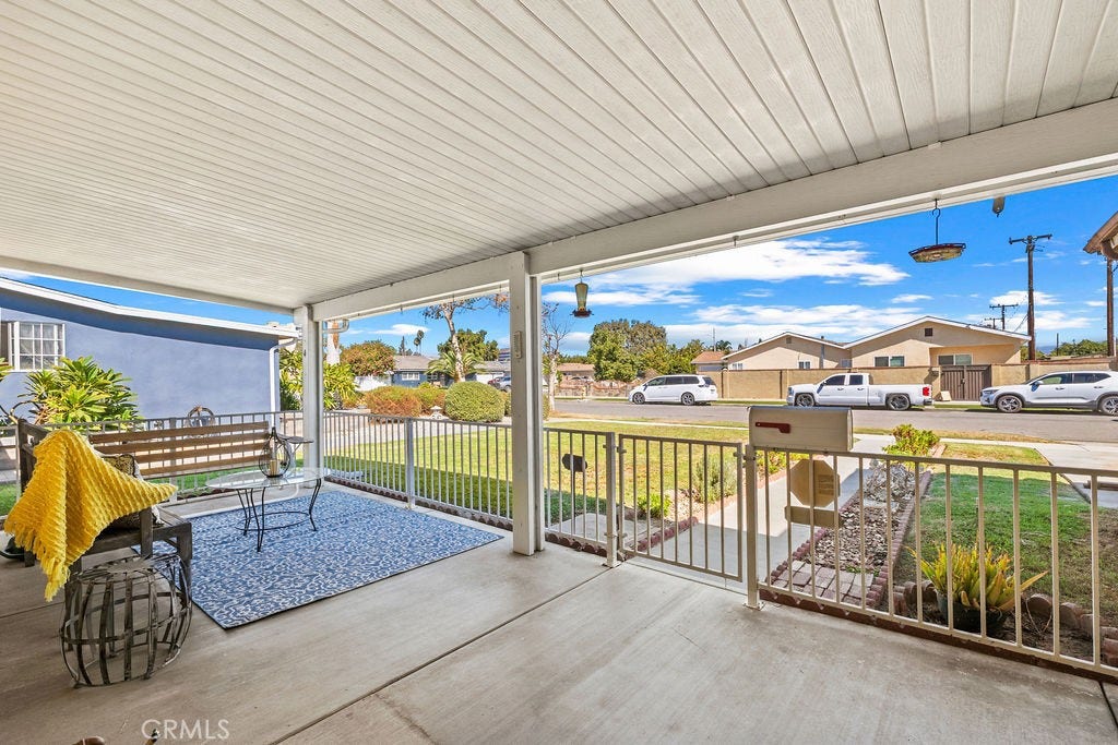 13191 Lewis, Garden Grove, CA 92843 Covered Front Porch