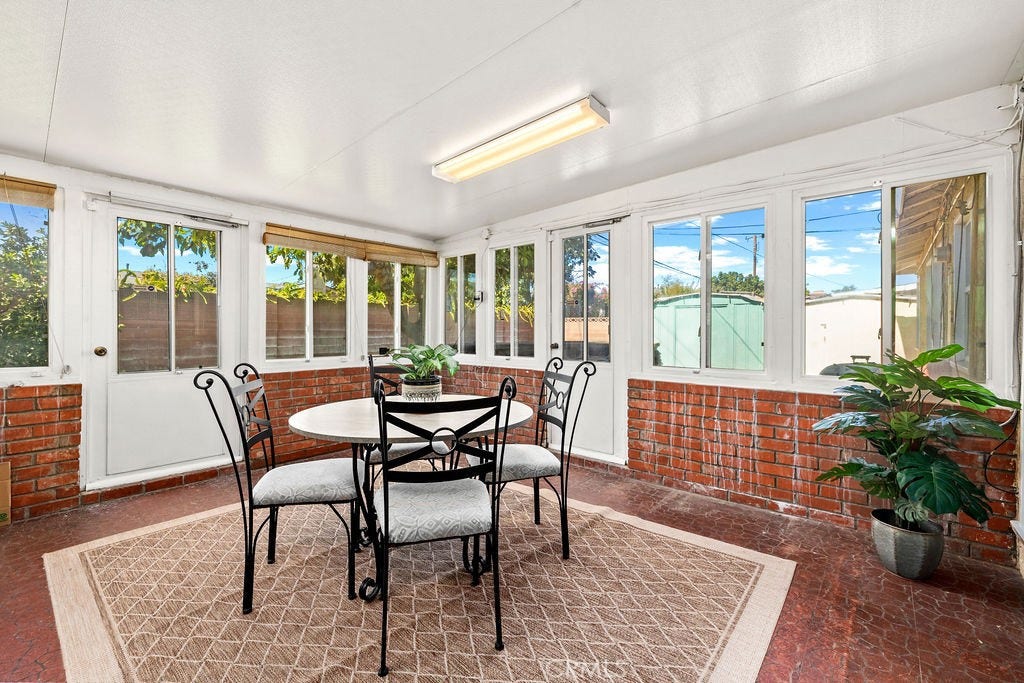 13191 Lewis, Garden Grove, CA 92843 Enclosed Back Porch off Family Room