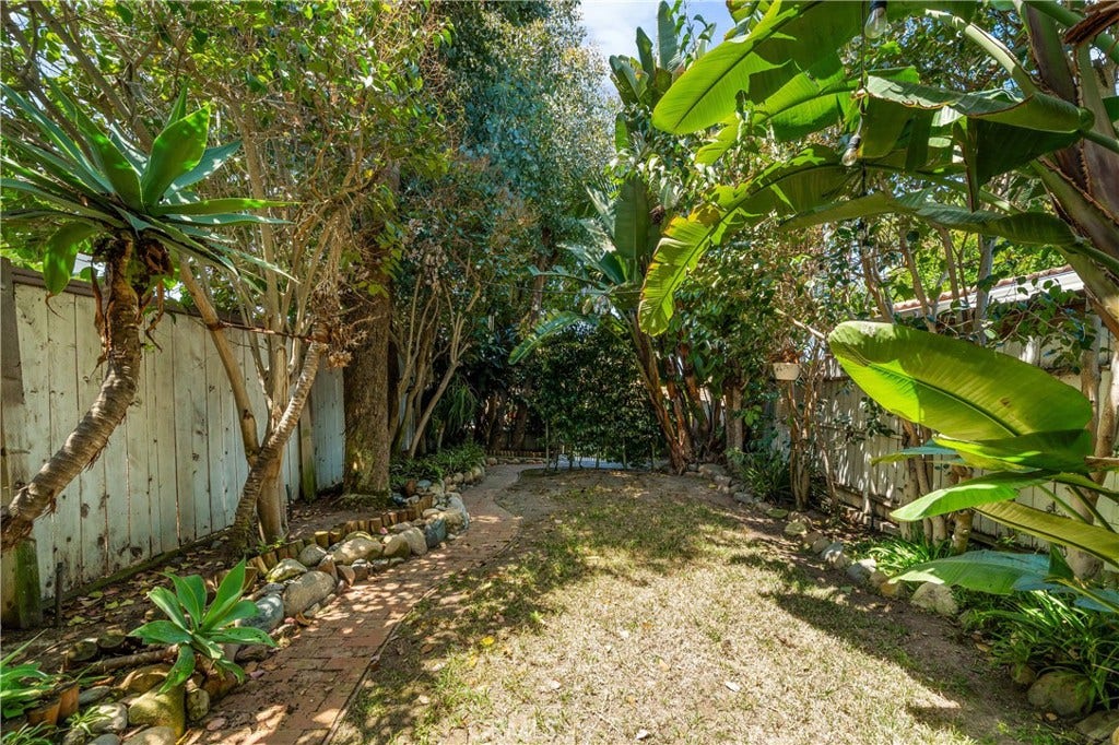Trees give shades and privacy