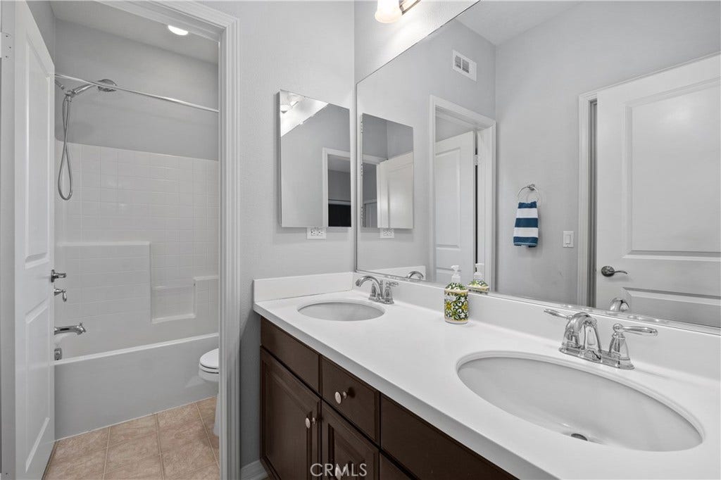 1438 Georgia, Tustin, CA 92782 Hall Bathroom with Dual Sinks
