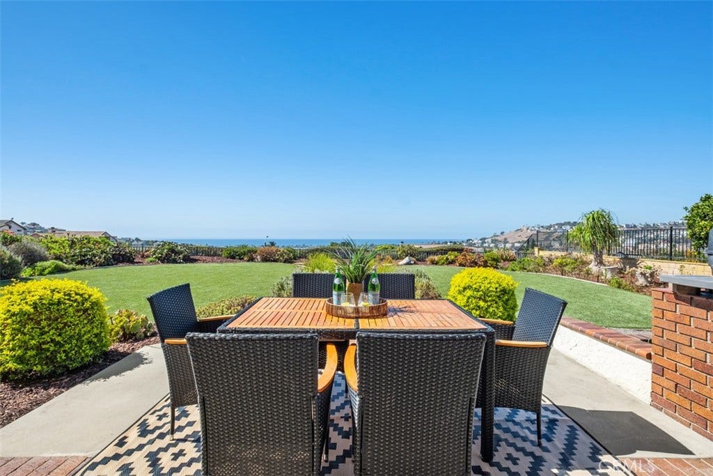2850 Calle Esteban, San Clemente, CA 92673 Private ocean view backyard