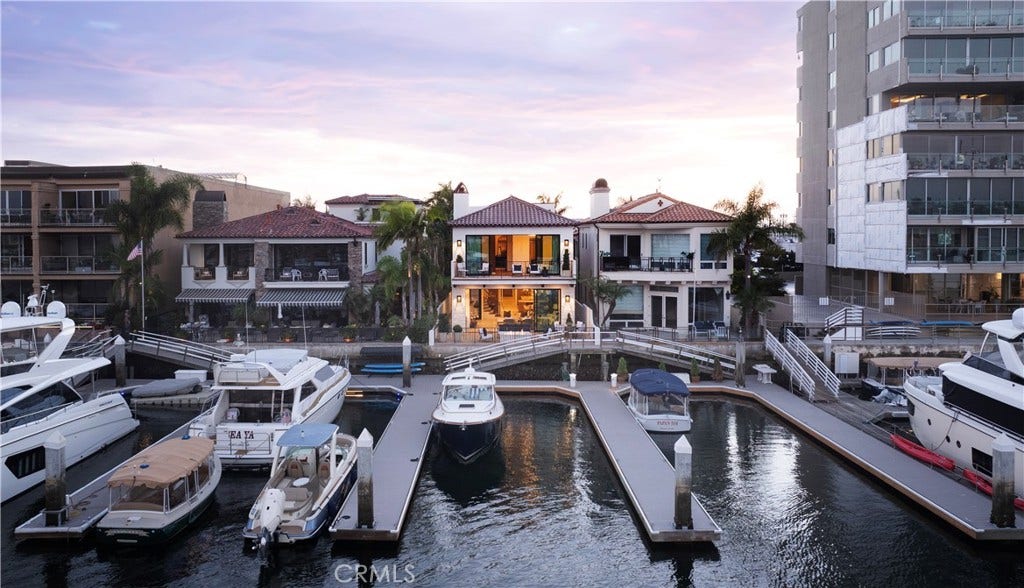 Private 75-foot dock for your yacht.