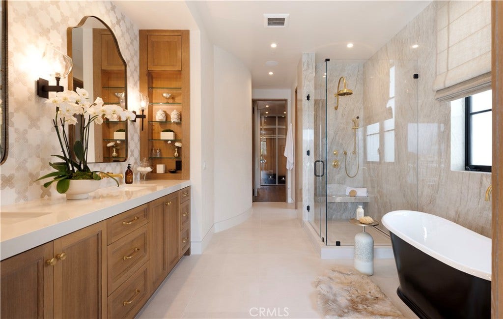 Designer finishes with handcrafted tiles.