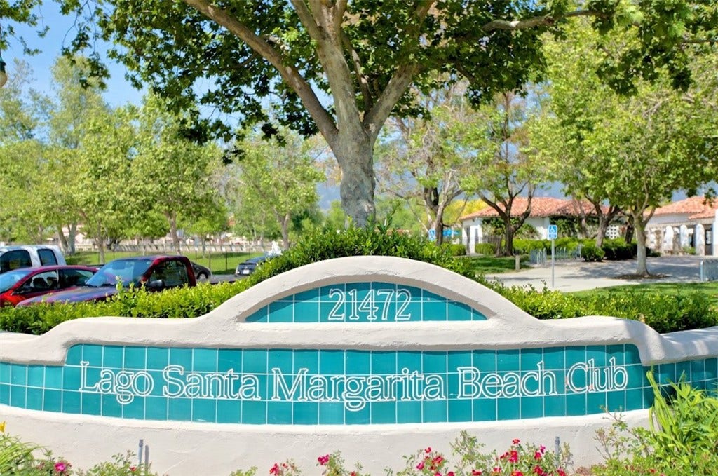 11 Calle Del Mar, Rancho Santa Margarita, CA 92688 SAMLARC Lago Beach Club enjoy year around.