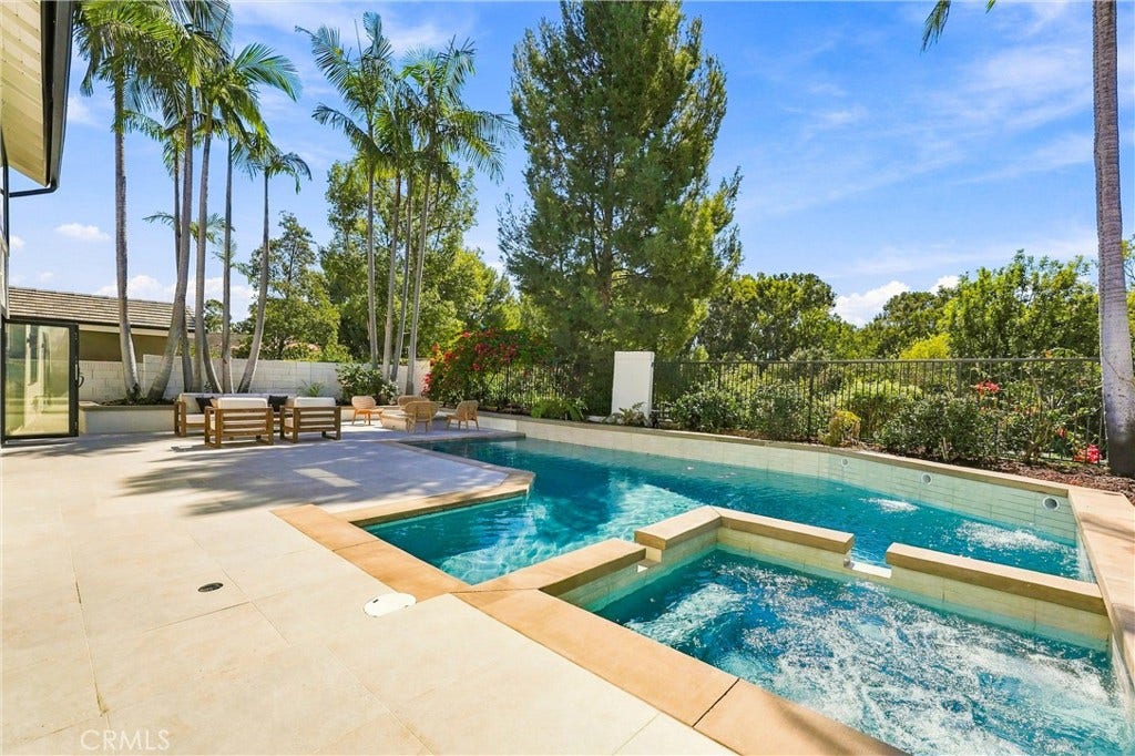 24396 Calle Pequeno, Lake Forest, CA 92630 Backyard overlooking the Serrano Creek trail