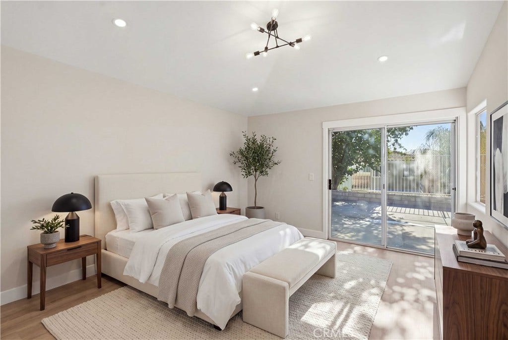 25810 Browning Place, Stevenson Ranch, CA 91381 Virtually staged primary bedroom