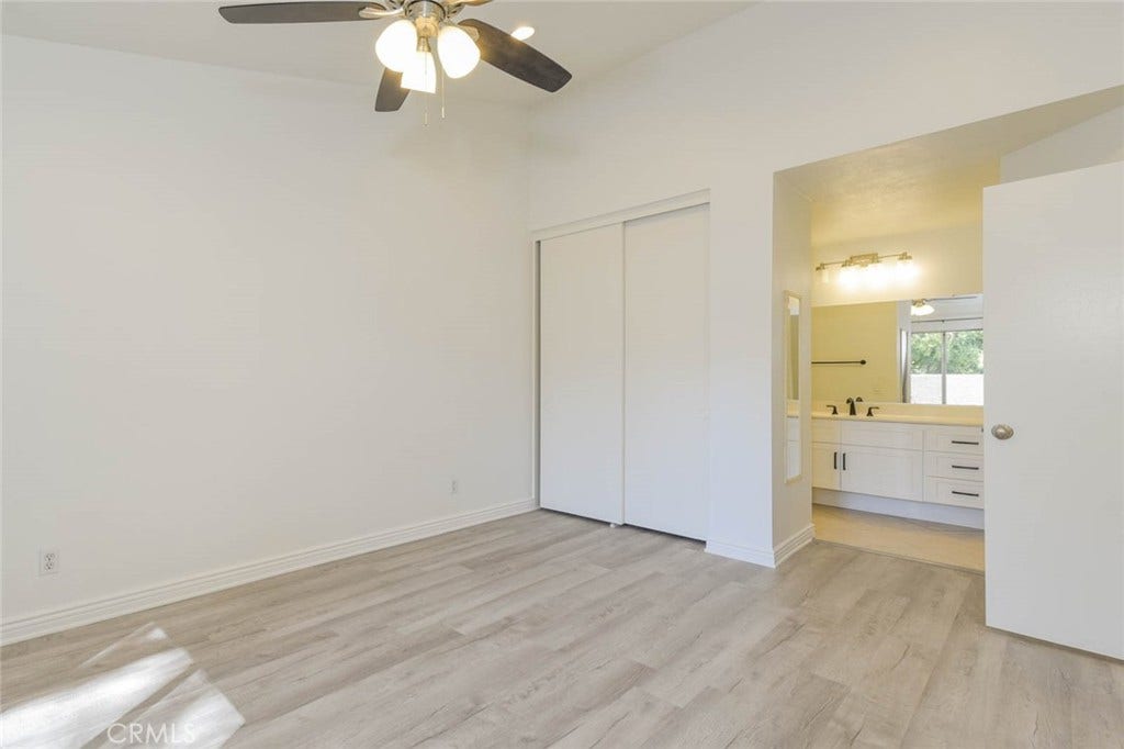 23472 Cambridge Road, #297, Yorba Linda, CA 92887 The primary bathroom can be seen on the back.