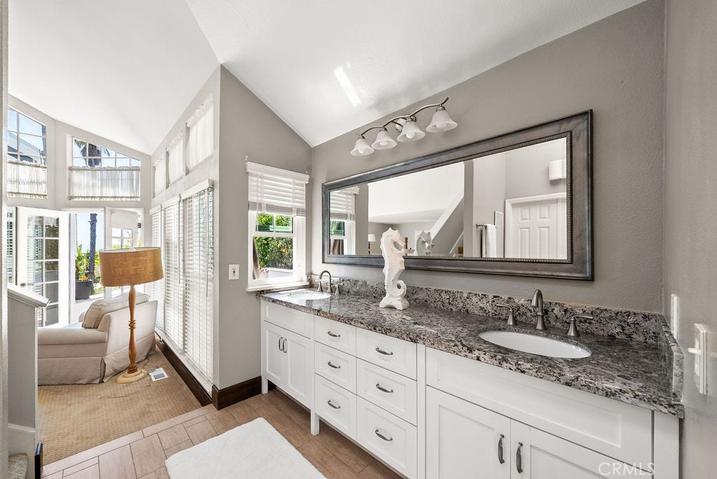 2210 Bridge, Laguna Beach, CA 92651 View from Vanity to primary