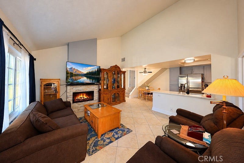 Living Room From Front Door