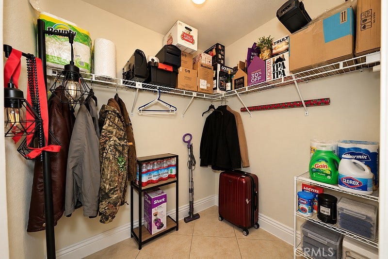 second bedroom closet