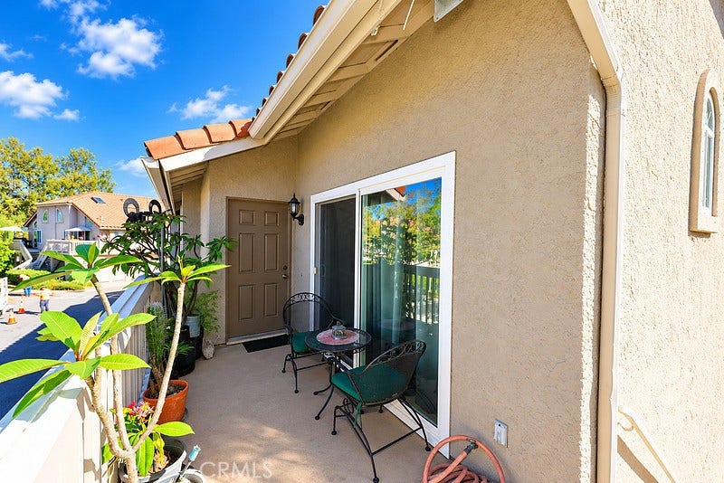 Entrance with patio deck