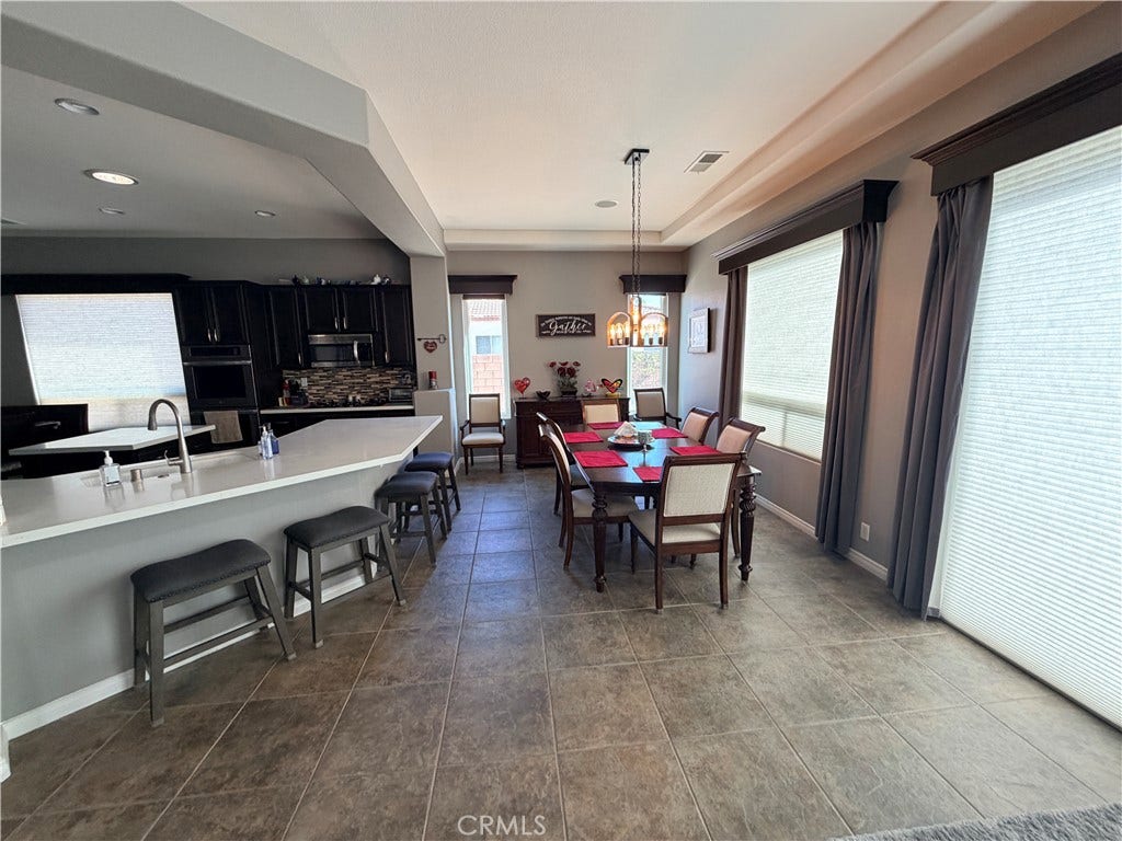 43607 Bordeaux, La Quinta, CA 92253 Kitchen Open to Dining Room and Great Room