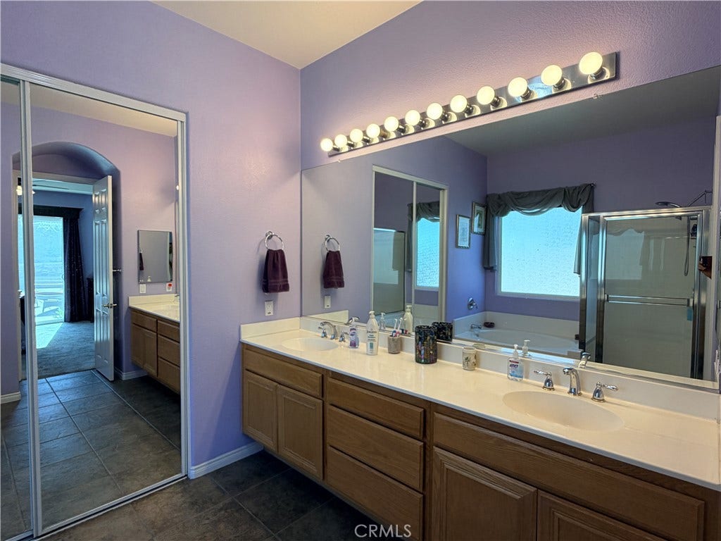 43607 Bordeaux, La Quinta, CA 92253 Master Bathroom with Dual Sinks