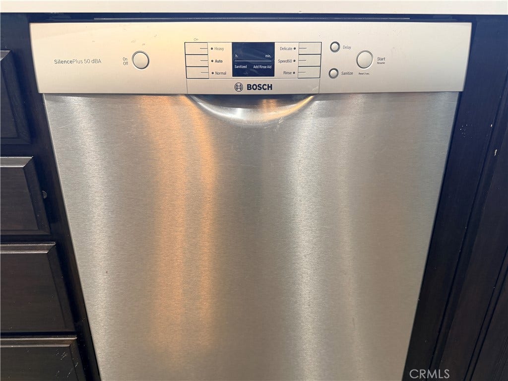 43607 Bordeaux, La Quinta, CA 92253 Bosch Dishwasher