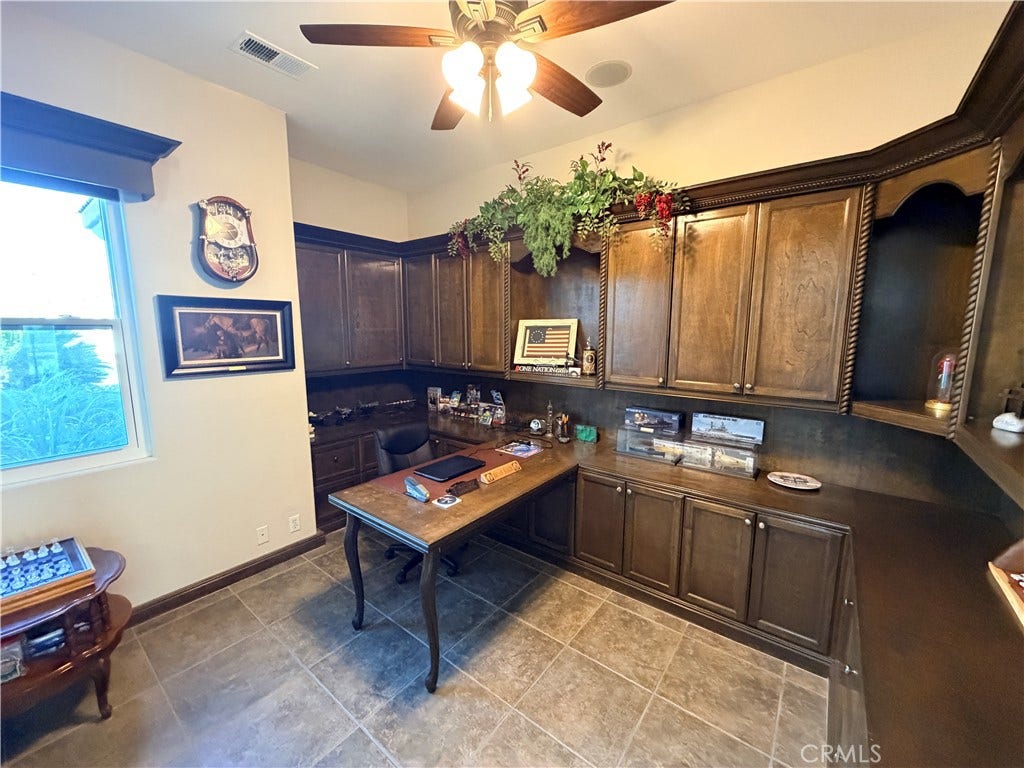 43607 Bordeaux, La Quinta, CA 92253 4th Bedroom Converted into Executive Office