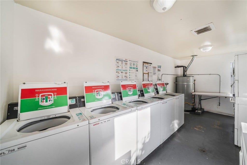 community laundry room