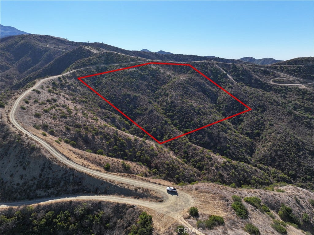 16 Williams Canyon, Silverado, CA 92676 drone view