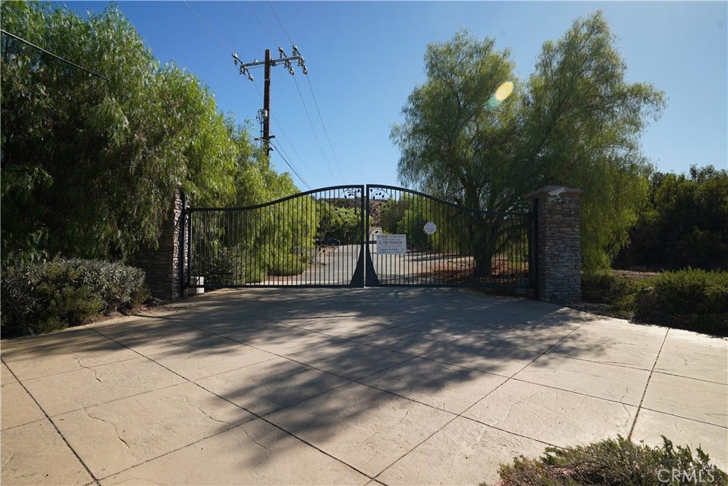 16 Williams Canyon, Silverado, CA 92676 Push button on gate to enter. No code needed