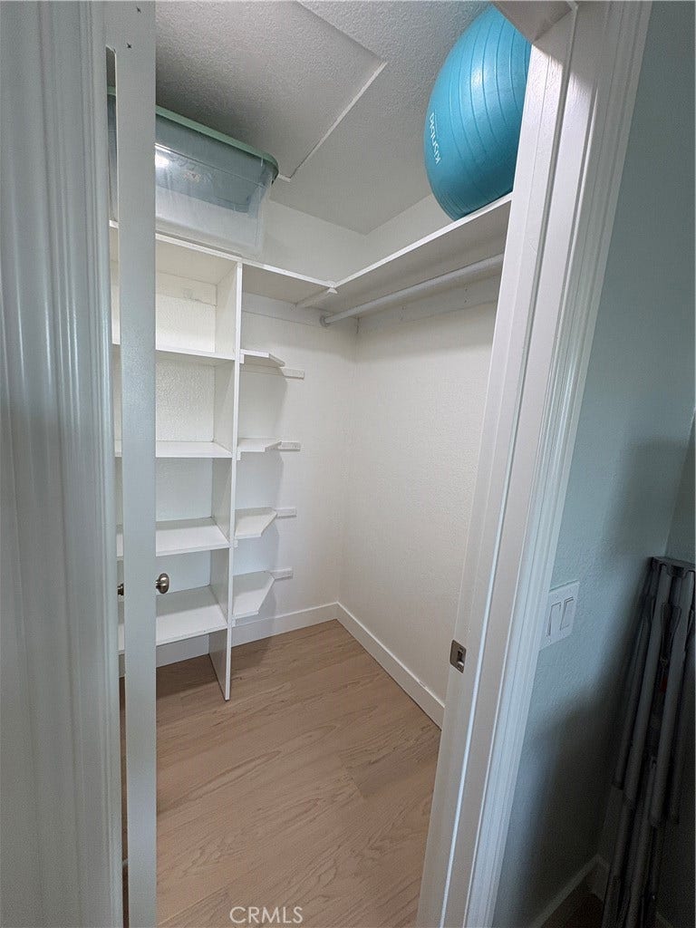2nd Bedroom walk in closet