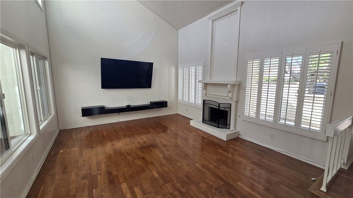 24 Morena, Irvine, CA 92612 Living Room with Fireplace