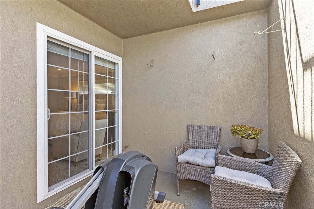 Patio off bedrooms
