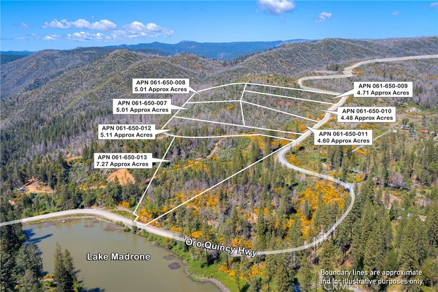 Property photo for 0 Pavlik Pines Road, Berry Creek, CA