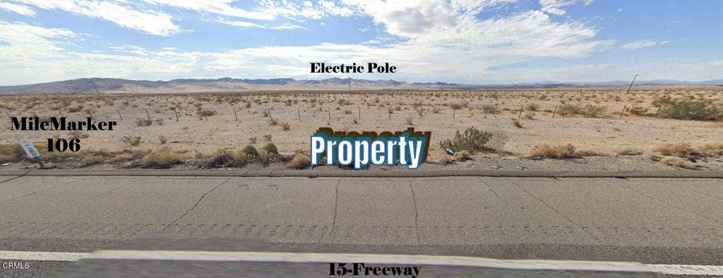 0 Interstate 15, Baker, CA 92309 Directly in Front of Property