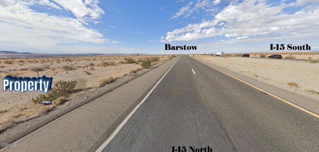 0 Interstate 15, Baker, CA 92309 From Front of Property Looking South Tow