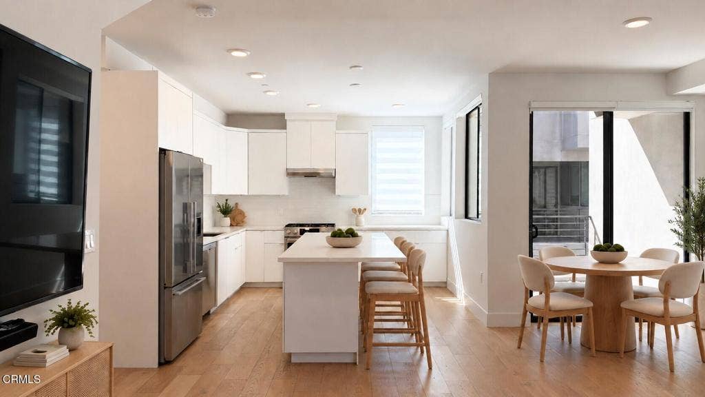 2172 Clifford Street, Los Angeles, CA 90026 5. kitchen_IMG_0406 1_staged