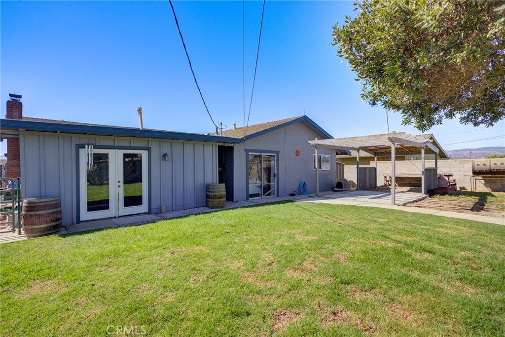 2053 Lockwood, Santa Maria, CA 93455 Backyard