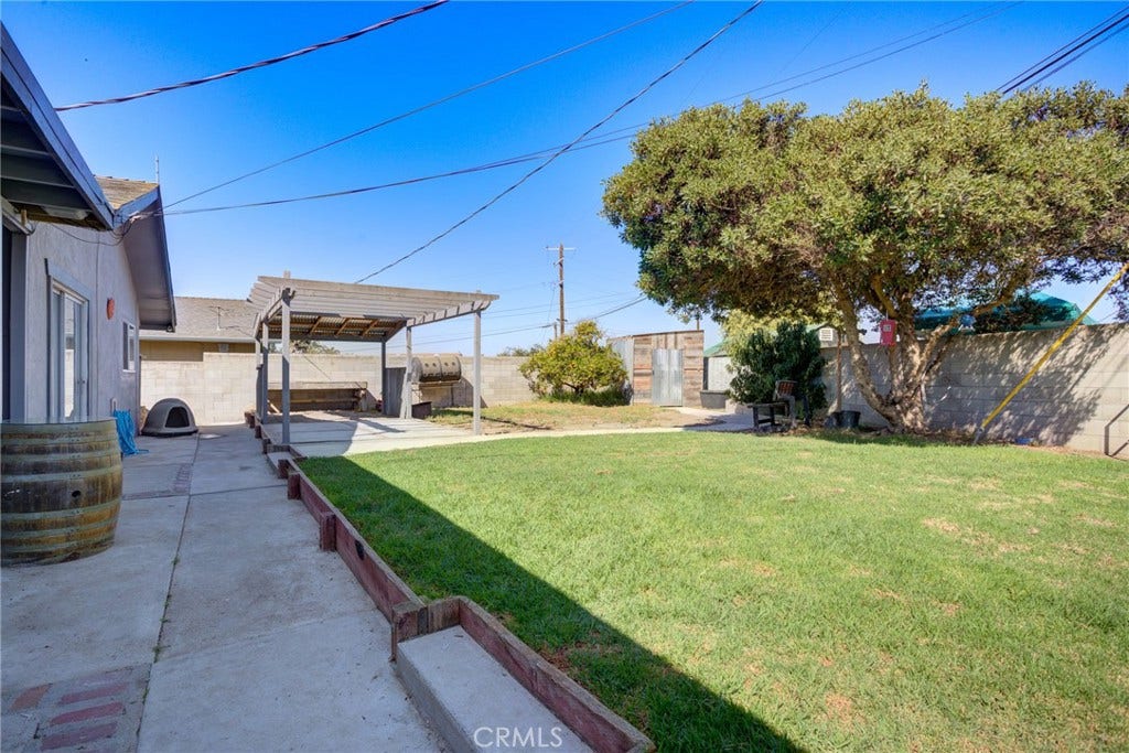 2053 Lockwood, Santa Maria, CA 93455 Backyard