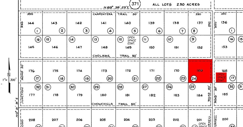 11750 Choctaw (AKA Cholame) Trail, Santa Margarita, CA 93453 San Luis Obisop Tax map. Next to Open space easment, which is an unbuilbable Lot