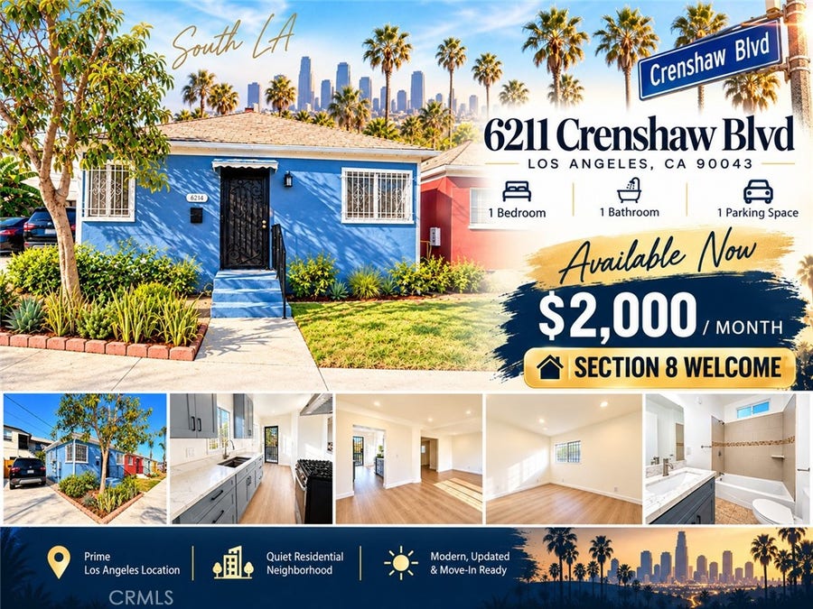 Property photo for 6207 Crenshaw, Los Angeles, CA