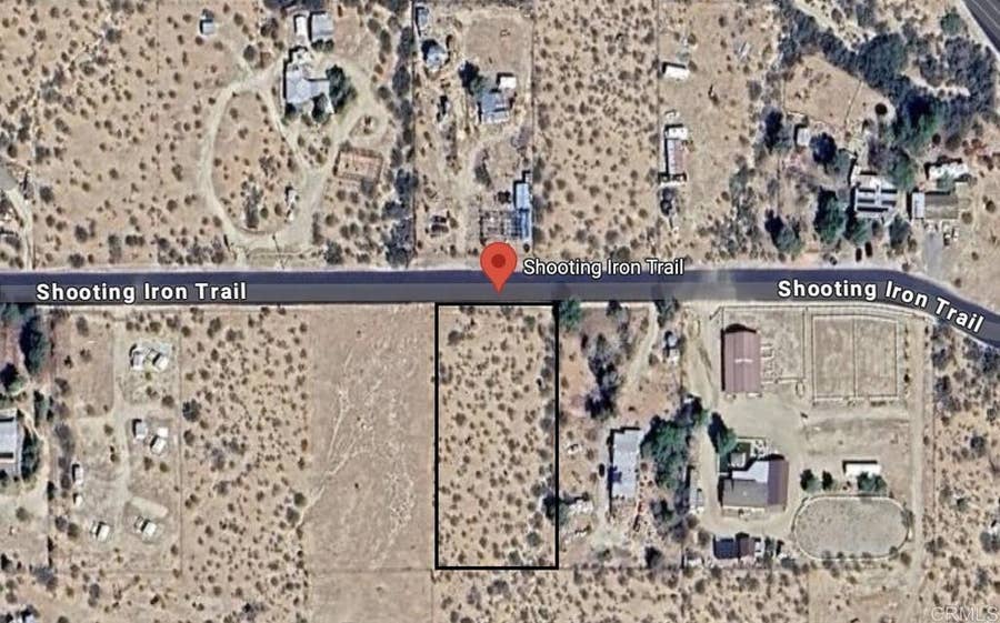 Property photo for Shooting Iron Trail, Julian, CA