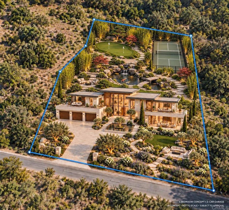 Property photo for 2537 Bella Vita Lane Creek, Vista, CA