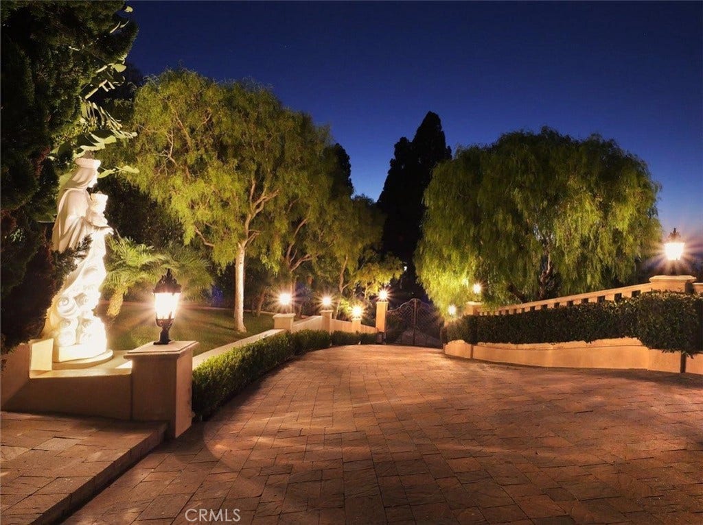 Driveway at Night