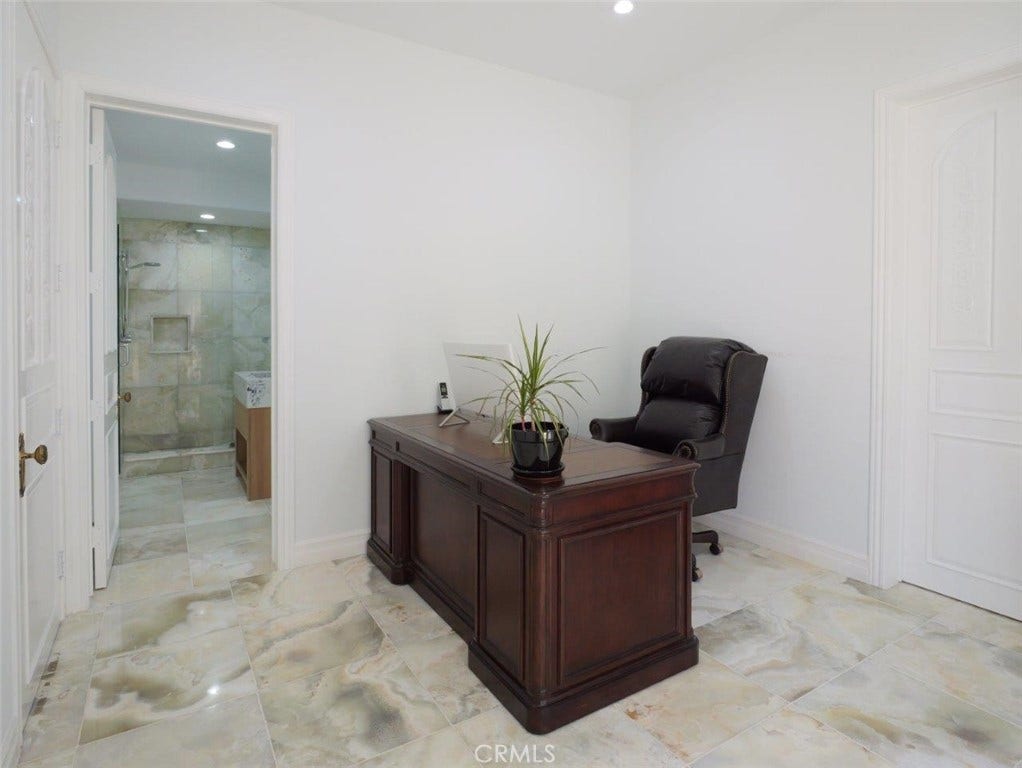 Bedroom #5 En-Suite Used as an Office