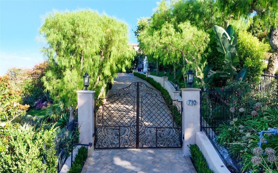 Gated Entrance to the Mansion
