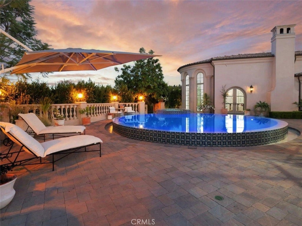 Pool & Spa at Dusk