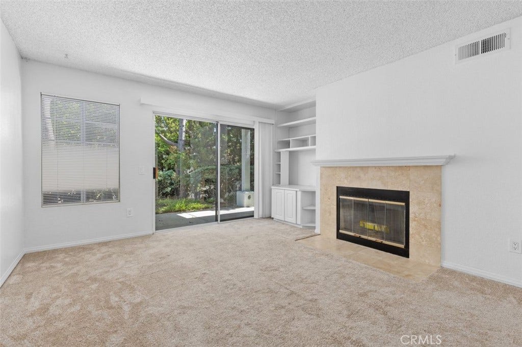 1440 Brett Place, #63, San Pedro, CA 90732 Living Room with terrace view.