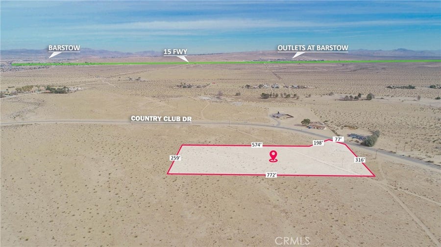 Property photo for 0 Country Club Drive, Barstow, CA