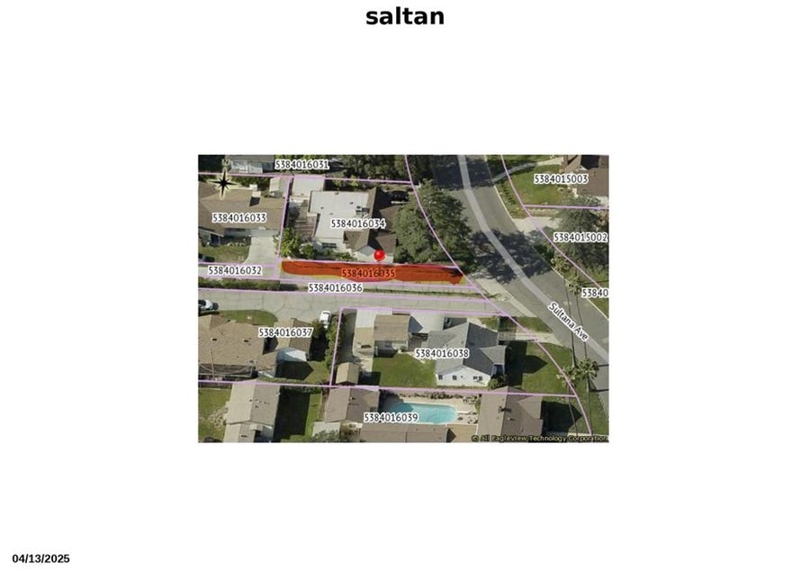 Property photo for 0 Sultana, Temple City, CA