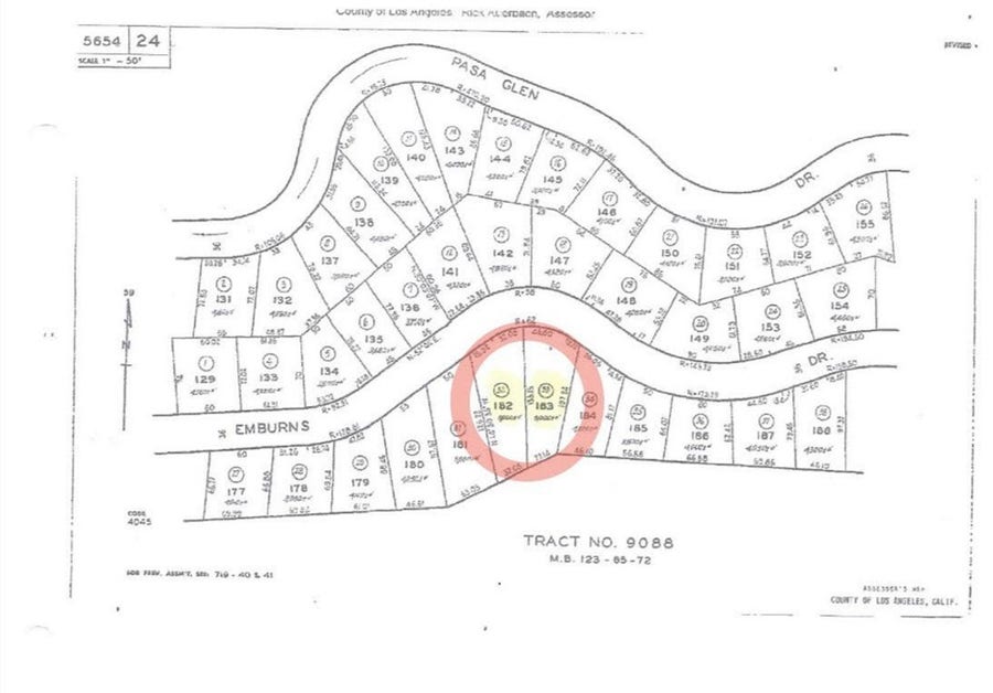 Property photo for 182 EMBURNS RD, Glendale, CA