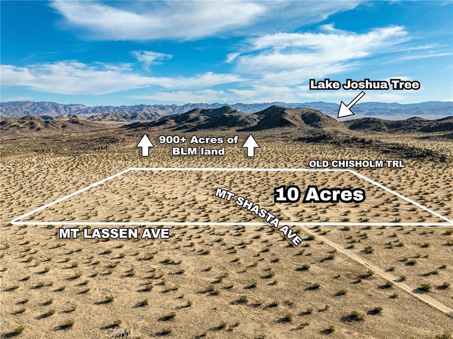Property photo for 0 Mt Shasta Ave, Joshua Tree, CA