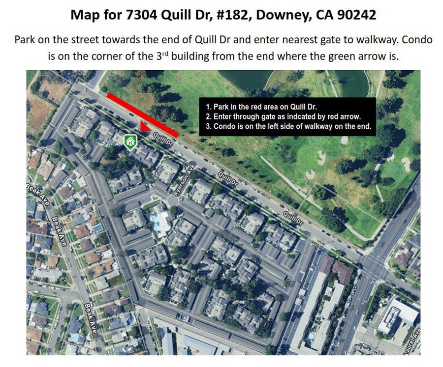 Property photo for 7304 Quill Dr., #182, Downey, CA