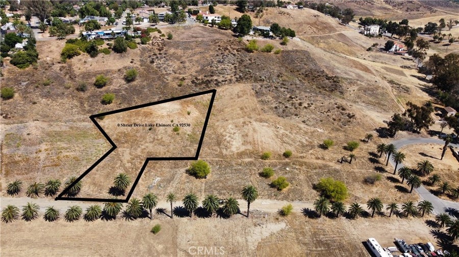 Property photo for 0 Shrier Drive, Lake Elsinore, CA