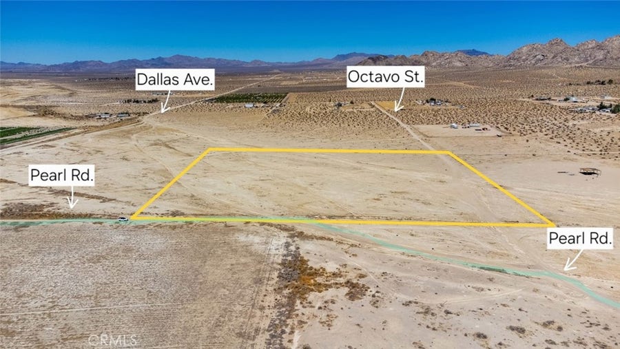 Property photo for 0 Octavo St. + Pearl Rd, Lucerne Valley, CA